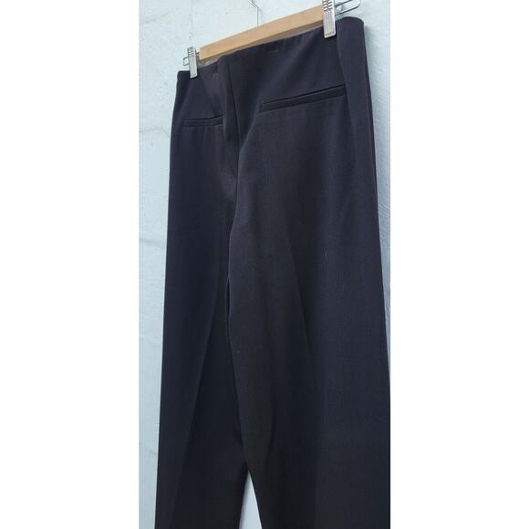 Vintage 90s Cache Pants 6 Brown Contour Collection Wide Leg Stretch Dead Stock - Picture 6 of 6